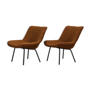 paire de fauteuils vintage