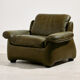 Leather sofa set, 3-piece set