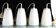 Suspensions Opaline , lot de quatre
