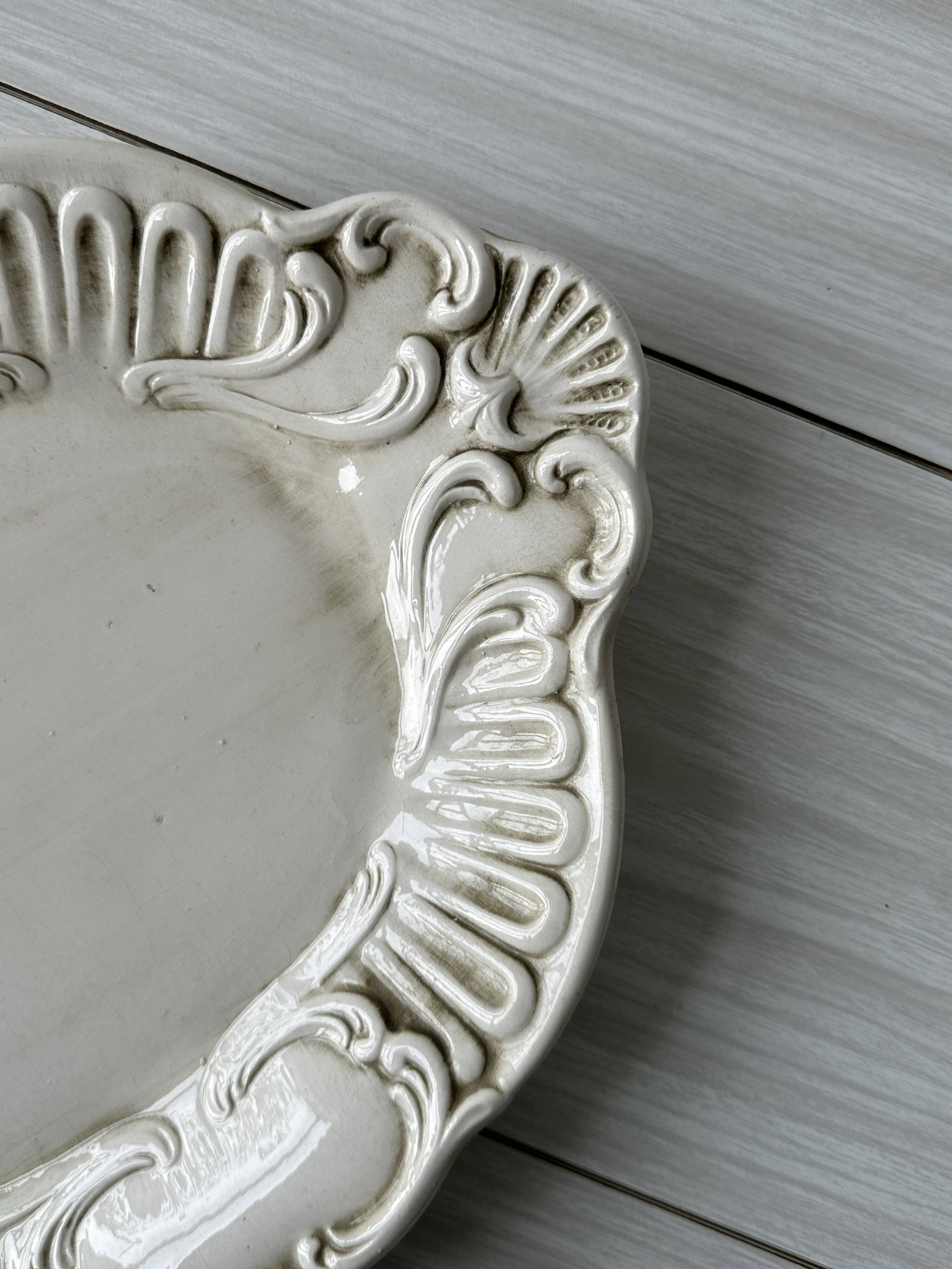 Old ceramic dish