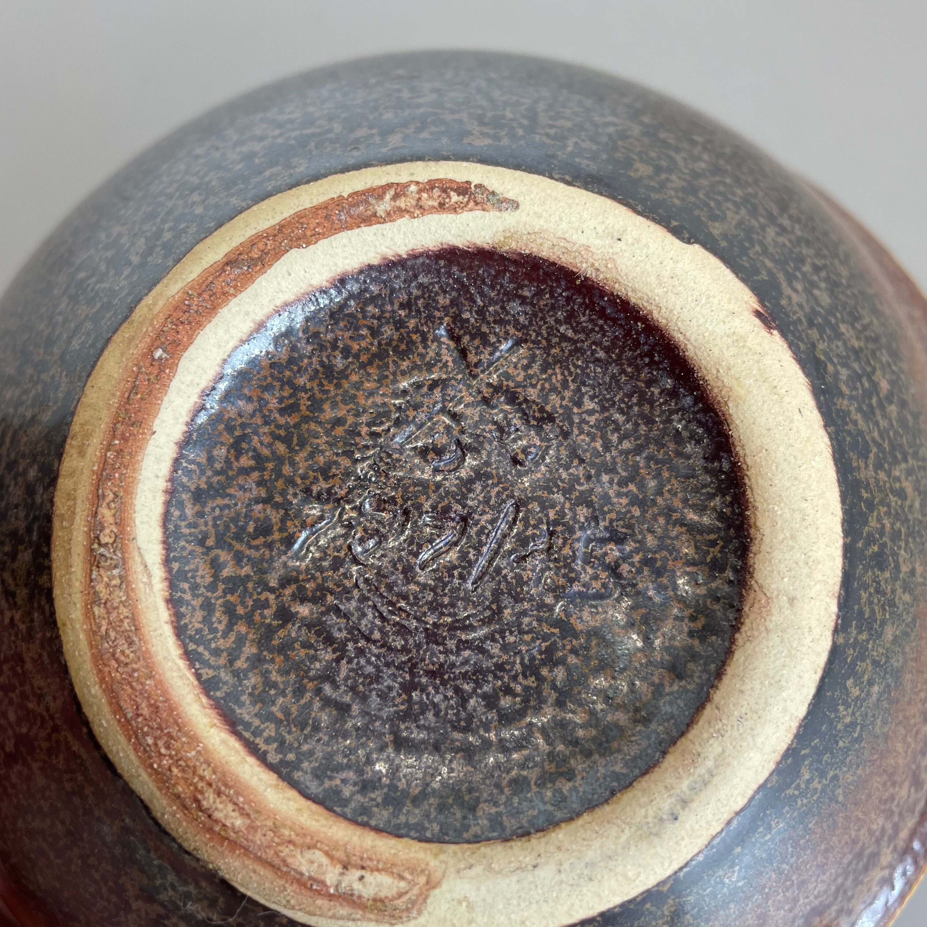 Set of 2 rare ceramic pottery "orion" vases by dümler and breiden, germany 1970s