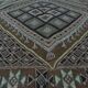 Vintage Berber Wool Carpet Hand-Knotted Antique Tunisian Brown