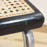 Cesca B32 black chair by Marcel Breuer