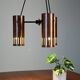 Scandinavian pendant lamp in copper