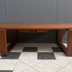 Large Teak coffee table with serving tray 1970s EMC Mobler Denmark