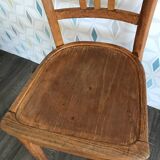 Light wood bistro chair