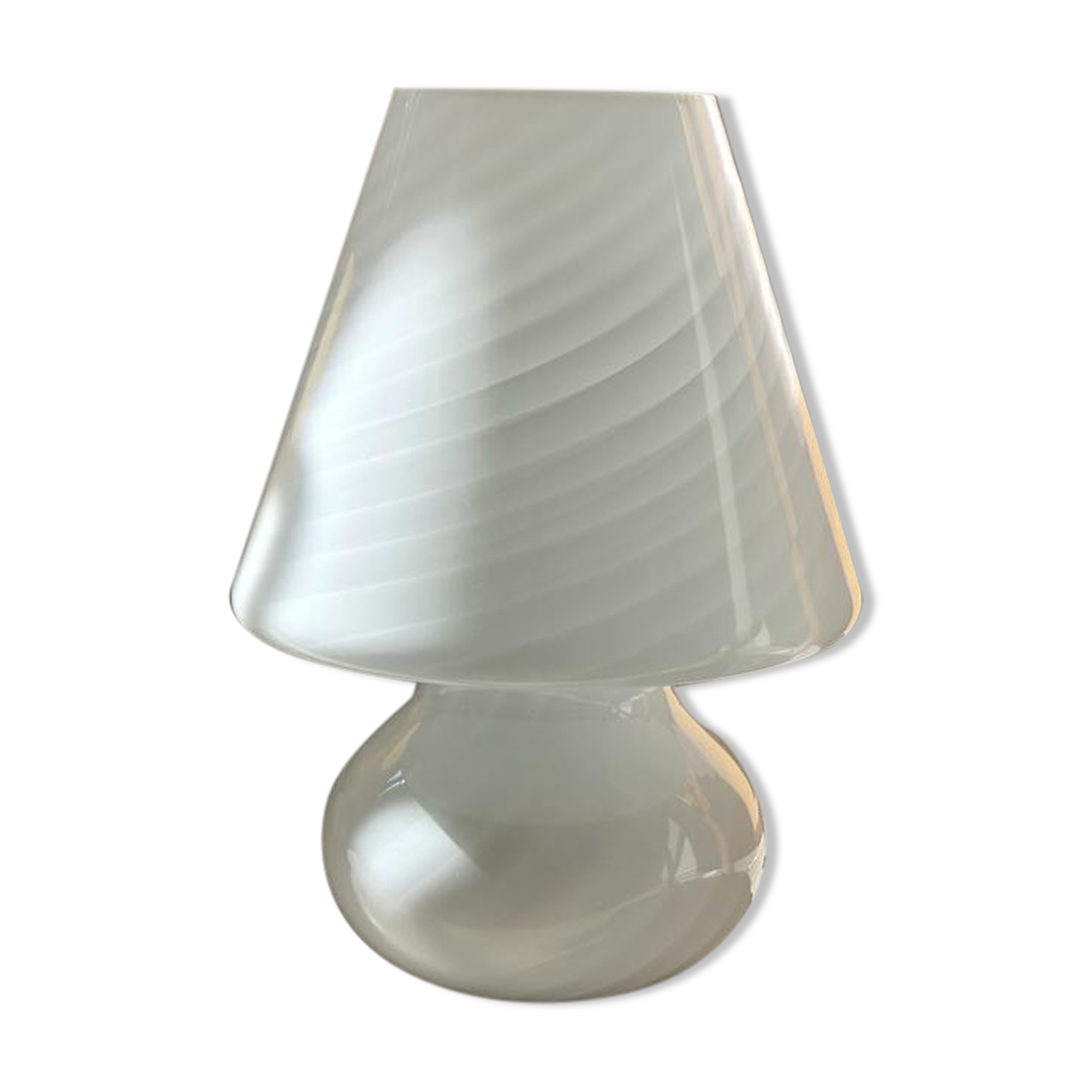 Murano mushroom lamp