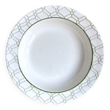 Large round hollow Christian Dior dish in Italian earthenware