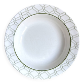 Grand plat rond creux Christian Dior en faïence italienne