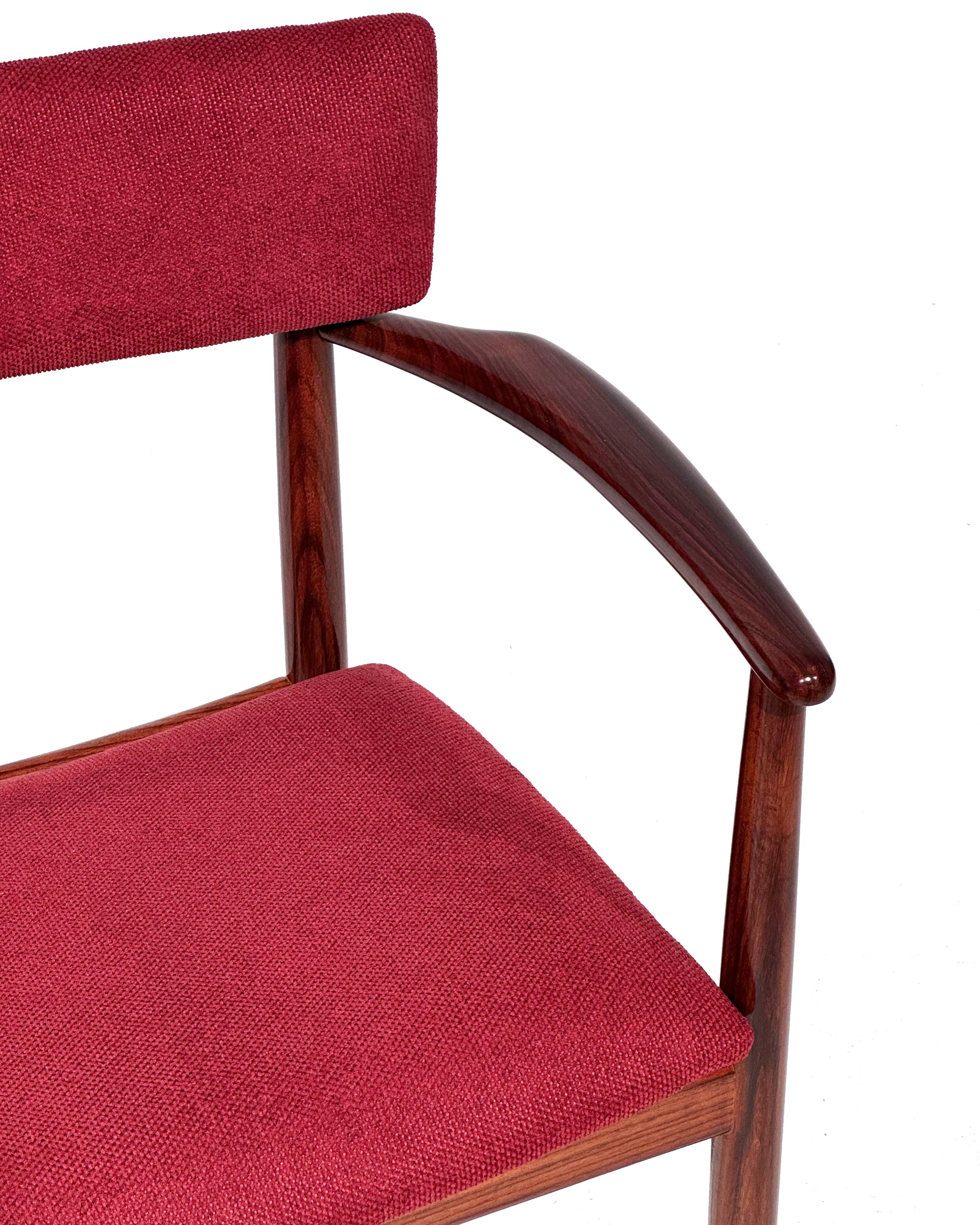 Danish rosewood armchair