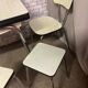 Ensemble table chaises tabouret formica