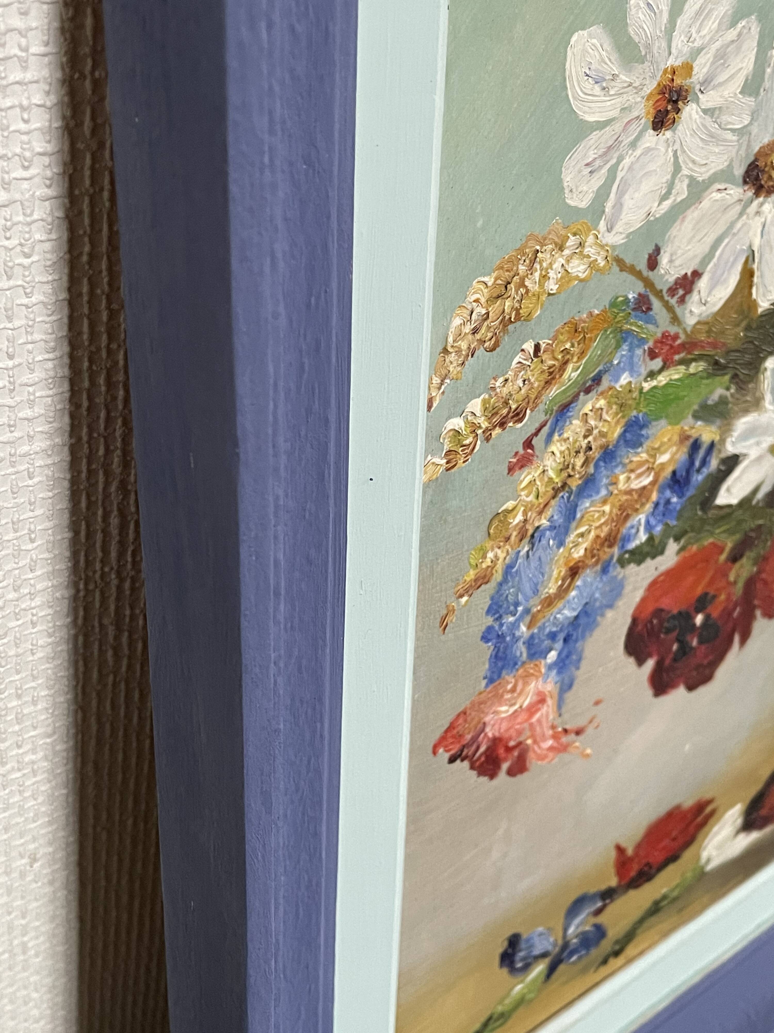 Old bouquet painting