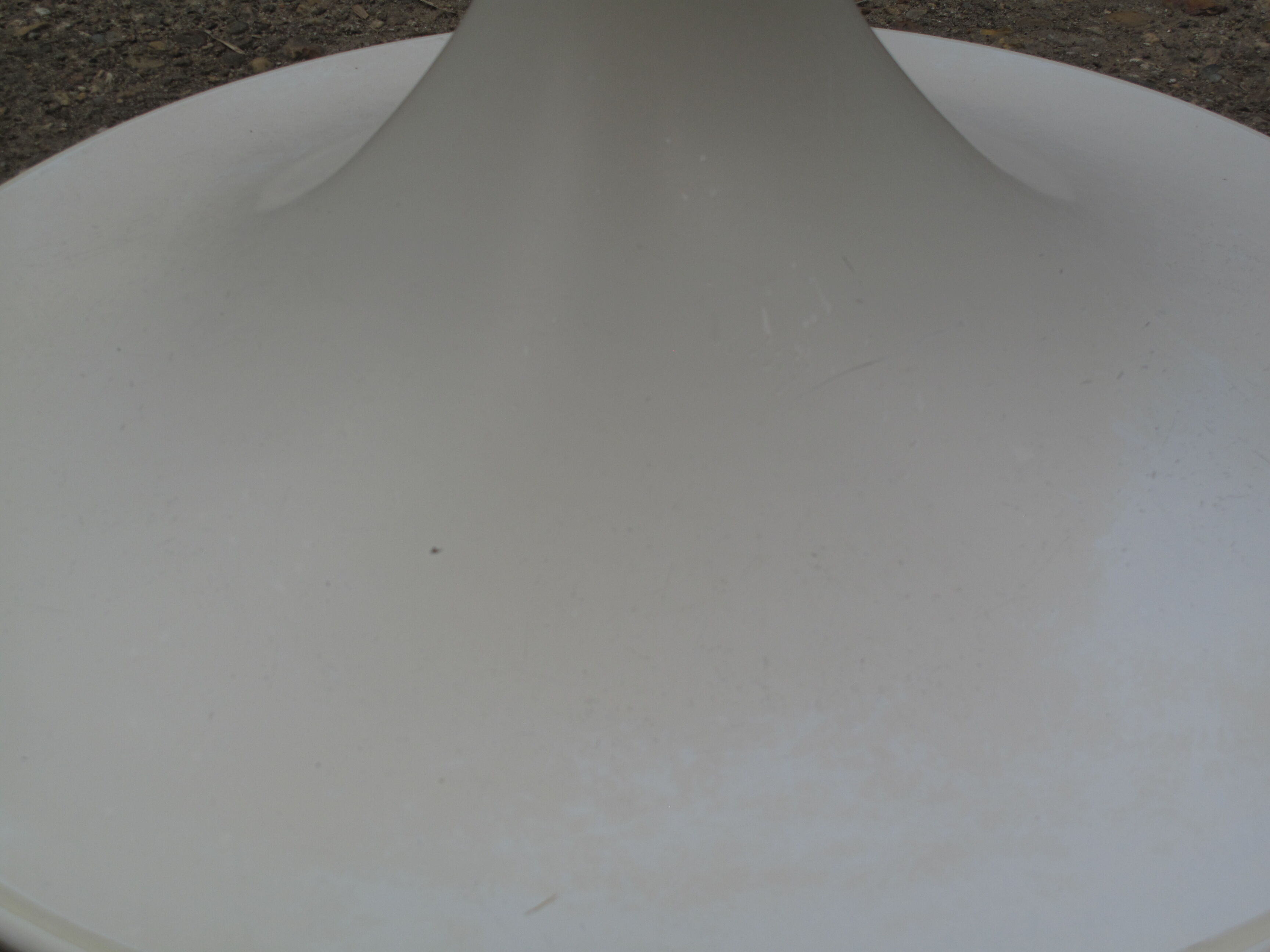 Werzalit Dining Room Tulip Table Molded Laminate