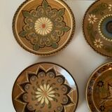 Vintage artisanal plates