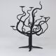 Brutalist Sculptural Chandelier Tree of Life Hand-Forged, 1970s