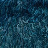 Long hairy bohemian kilim rug,268x325cm