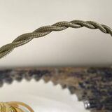 Set of two white opaline suspensions