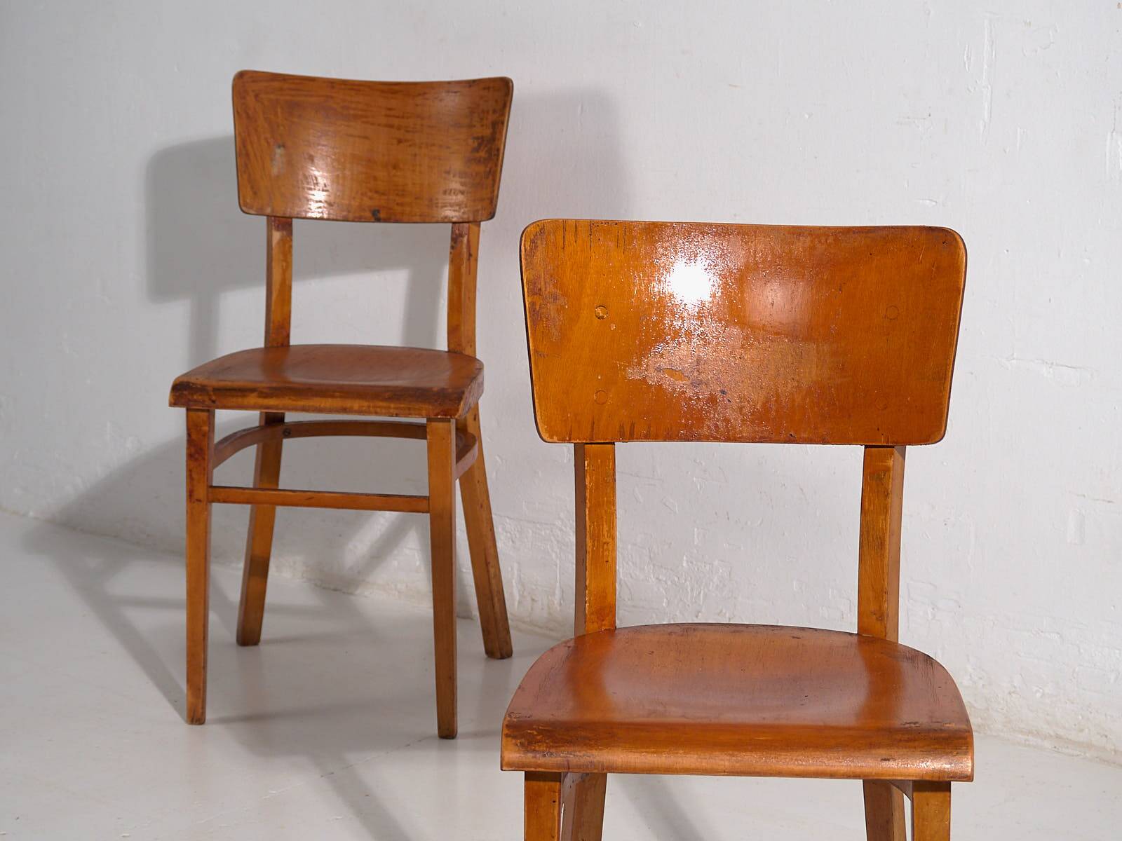 Chaises de salle à manger vintage (c.1950). Ensemble 2 pièces #2
