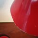 Vintage red black luminor style lamp