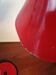 Vintage red black luminor style lamp