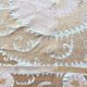 Vintage hand-embroidered tablecloth 145x150 cm