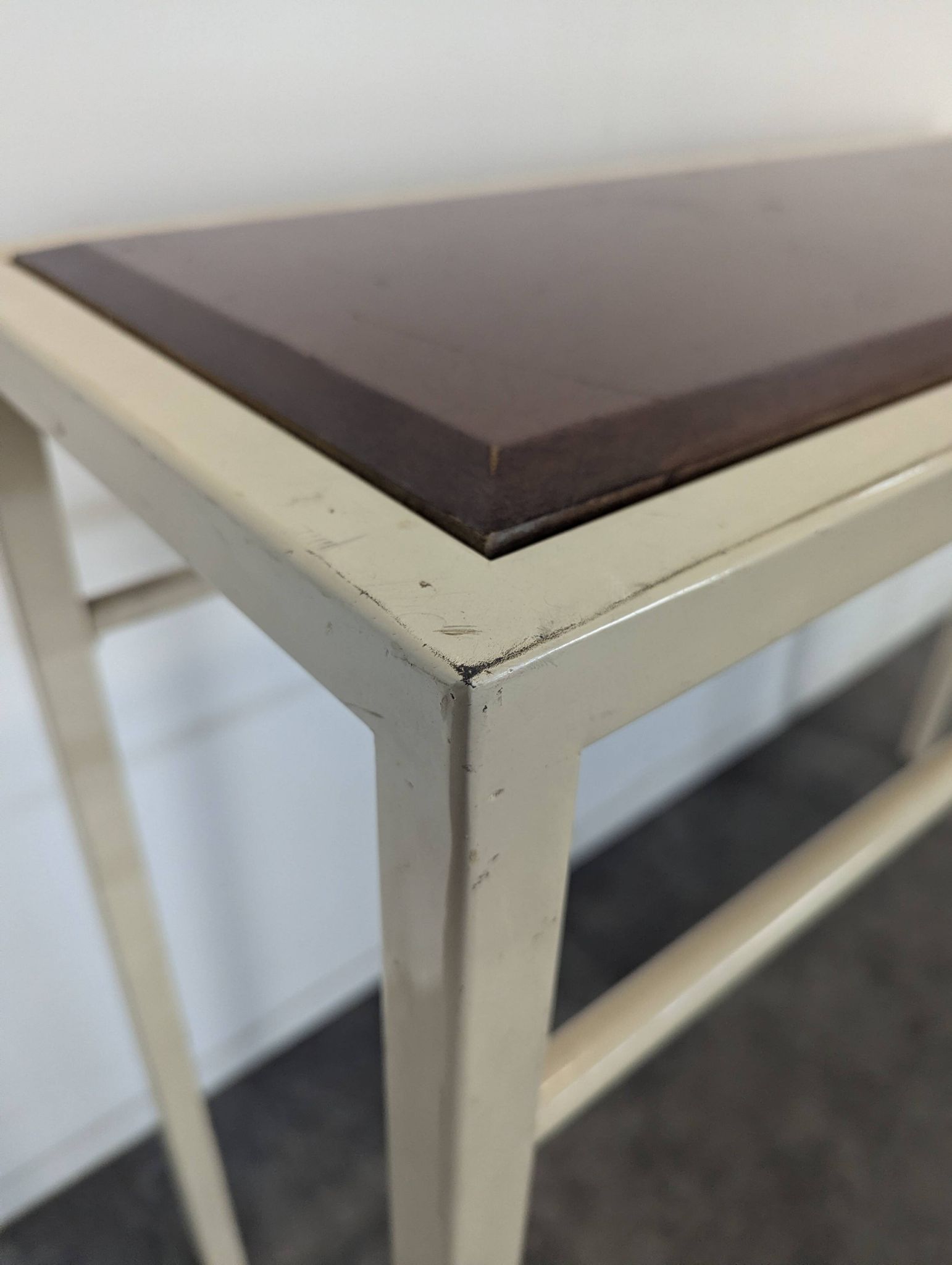 Console moderne bois et metal