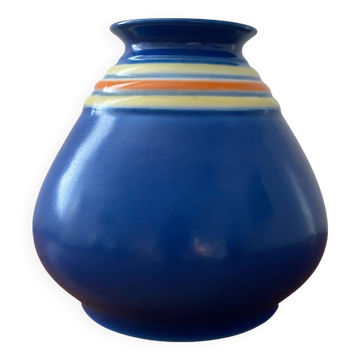 Vase style Art Déco en grès émaillé, Mosa Maastricht
