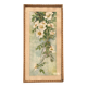 Watercolor on paper still life bouquet of flowers by J. Crédey 20th century