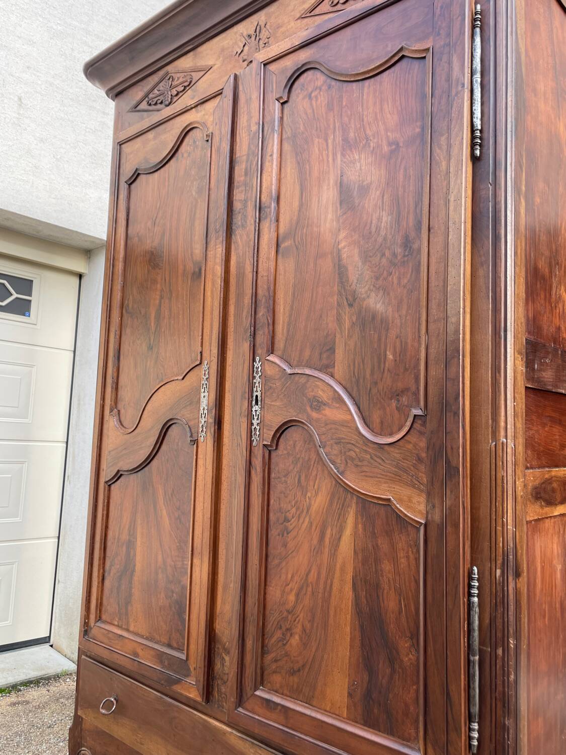 Large 18th century Louis XV Provencal wardrobe