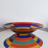 Large fruit bowl signed Lussot