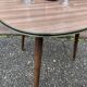 Table basse cocktail formica française vintage 1960 déco bohème