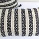 Set of 2 rectangular cushions
