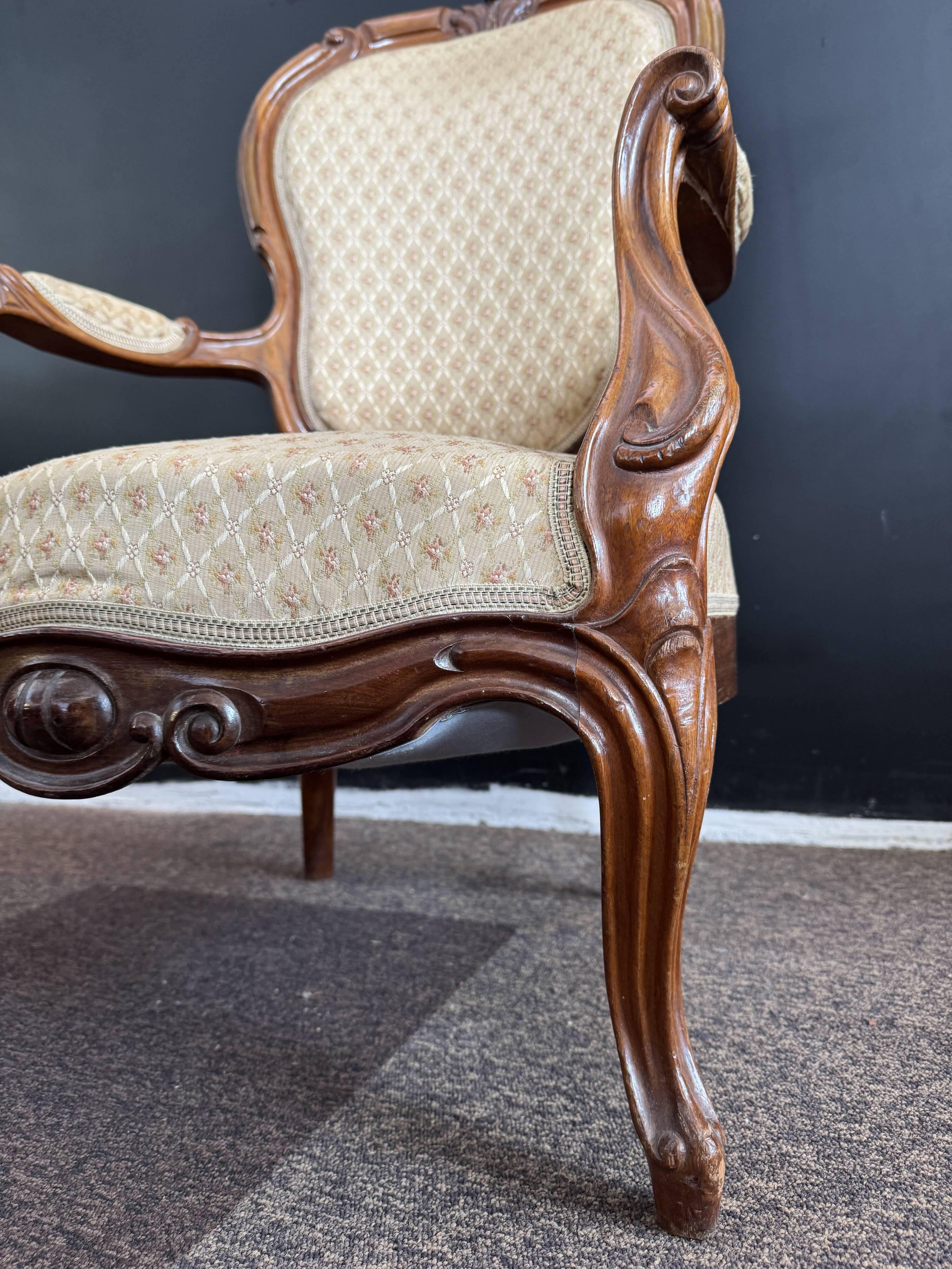 Fauteuil cabriolet – Fin XVIIIe / Début XIXe ?