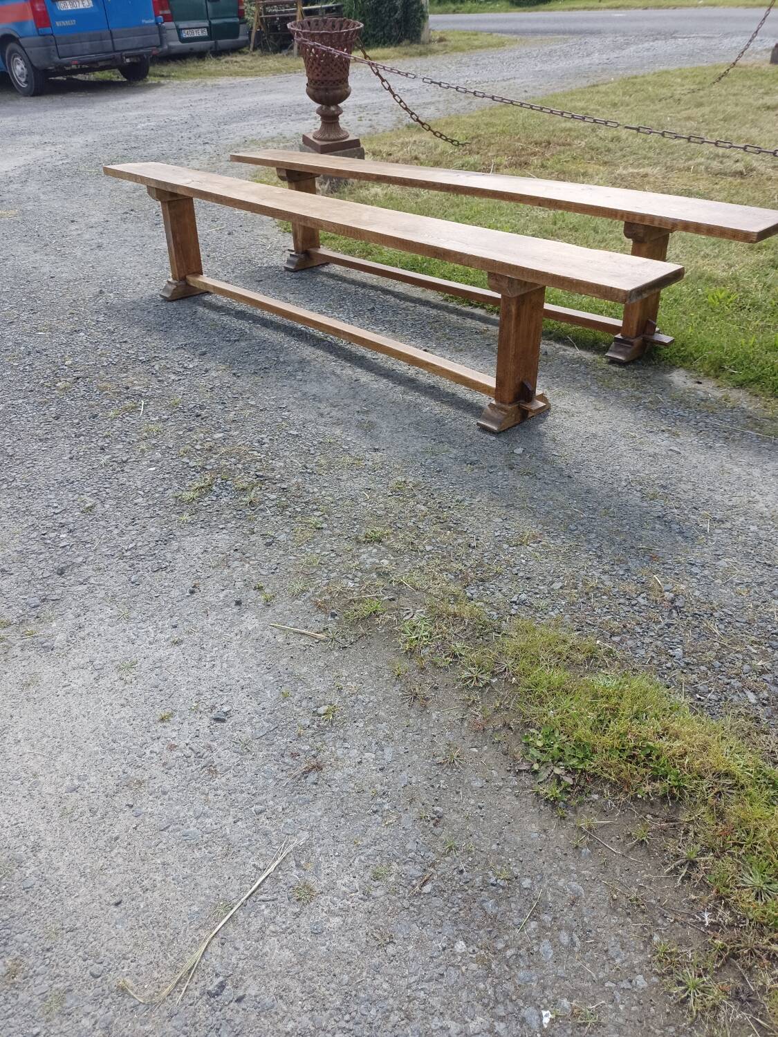 Pair of bench