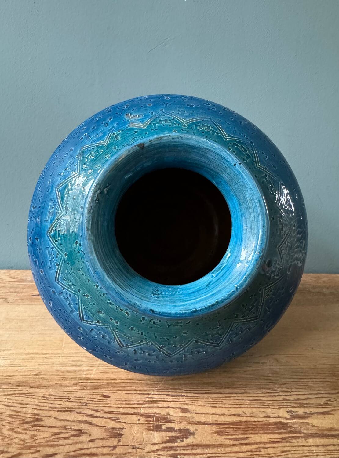 60´s ceramic vase Aldo Londi Bitossi