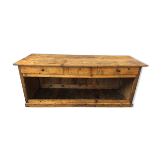 Store counter in fir and oak 1900