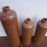 Wynand Fockink Amsterdam 1 liter and 1/2 liter stoneware bottles