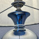 Lampe en métal chromé années 1970