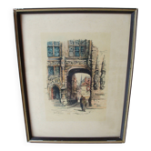 Gravure  de Brugge / Jon Korthals