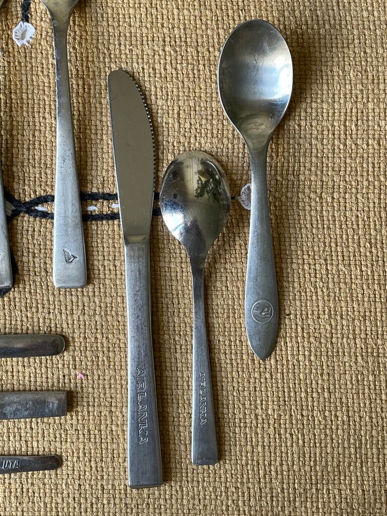Set of cutlery aviation collection