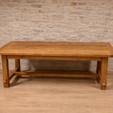 Old oak farmhouse table - rustic chic country style