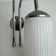 Vintage 1970 asymmetrical double wall light