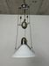Adjustable Art Deco pendant lamp