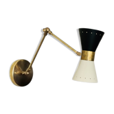 Applique diabolo bras articulable noir & blanc