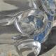 Vide-poche chien teckel cristal art Vannes Le Chatel