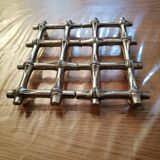 Extendable silver metal trivit year 1970