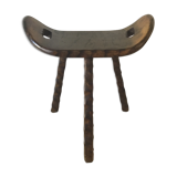 Brutalist tripod stool