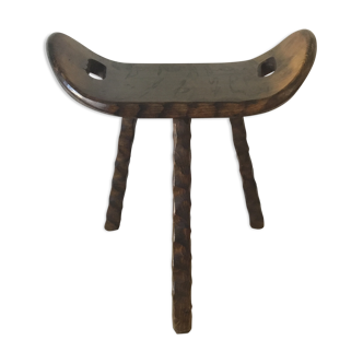 Brutalist tripod stool