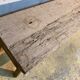 Banc ancien en bois brut