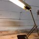 Brass and bakelite swing lamp 1980